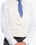 Light Beige Vest 100% Wool