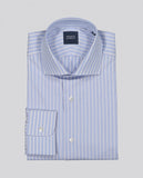 Camisa 100% Algodón en Azul Claro
