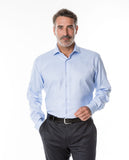 Camisa 100% Algodón en Azul Claro