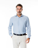 Camisa Clássica em Azul Claro