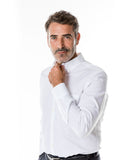 Camisa 100% Algodón en Blanco