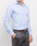 Light Blue Classic Shirt 100% Cotton