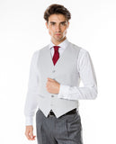 Light Grey Vest 100% Wool