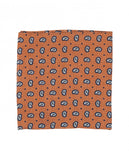 Lenço de Bolso 100% Linho em Cor de Laranja Claro