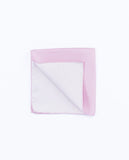 Pañuelo de bolsillo 100% Seda en Rosa Claro