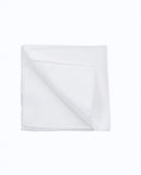 Pañuelo de bolsillo 100% Seda en Blanco