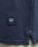 Camisa Casual 100% Algodón en Azul Oscuro