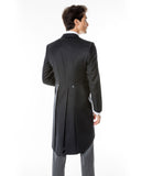 Dark Grey Tail Coat 100% Flece wool