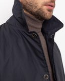 Gabardina 100% Algodón en Azul Oscuro