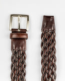 Brown Casual Belt 100% Leather