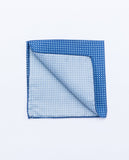 Pañuelo de bolsillo 100% Seda en Azul Oscuro