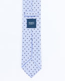 Gravata 100% Seda em Azul Claro