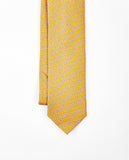 Light Orange Tie 100% Silk