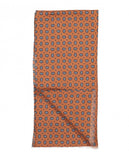 Echarpe 100% Linho em Cor de Laranja Claro