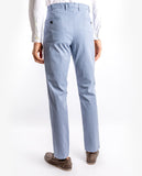 Blue Regular Chino Trousers