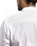 Camisa Casual 100% Algodão em Branco