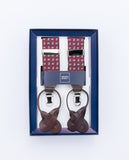 Dark Bordeaux Braces
