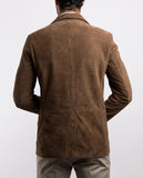 Brown Blazer 100% Leather