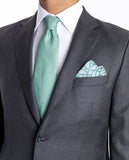 Dark Grey Suit Regular plain 100% Wool