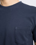 T-shirt 100% Algodão em Azul Escuro