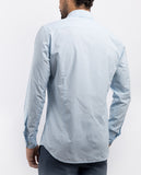 Light Blue Casual Shirt 100% Cotton