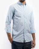 Light Blue Casual Shirt 100% Cotton