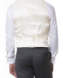 Light Beige Vest 100% Wool
