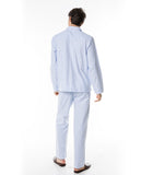 Pijama 100% Algodón en Azul Claro