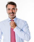 Camisa 100% Algodón en Azul Claro