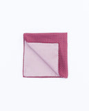 Red Pocket Squares 100% Silk