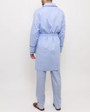 Light Blue Robe 100% Cotton