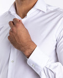 Camisa 100% Algodón en Blanco