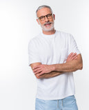 T-shirt 100% Algodão em Branco