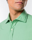 Camisa Casual 100% Algodón en Verde