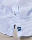 Light Blue Casual Shirt 100% Linen
