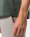 Dark Dry Green Short Sleeve Polo 100% Cotton