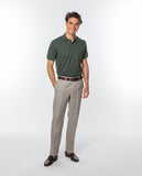Pantalón Regular 100% Lino en Beige Claro