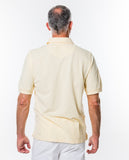 Light Yellow Short Sleeve Polo 100% Cotton