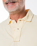 Light Yellow Short Sleeve Polo 100% Cotton