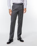 Dark Grey Classic Trousers 100% Flece wool