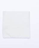White Pocket Squares 100% Cotton