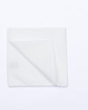 White Pocket Squares 100% Cotton