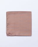 Pañuelo de bolsillo 100% Seda en Naranja Claro