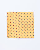 Pañuelo de bolsillo 100% Seda en Amarillo Claro