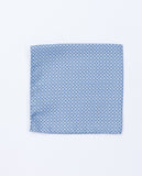 Pañuelo de bolsillo 100% Seda en Azul