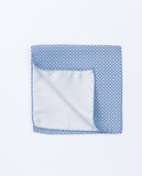 Pañuelo de bolsillo 100% Seda en Azul