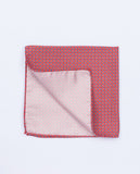 Pañuelo de bolsillo 100% Seda en Rojo