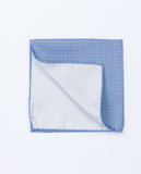 Pañuelo de bolsillo 100% Seda en Azul Petróleo
