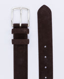 Dark Brown Casual Belt 100% Leather