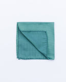 Pañuelo de bolsillo 100% Seda en Verde Claro